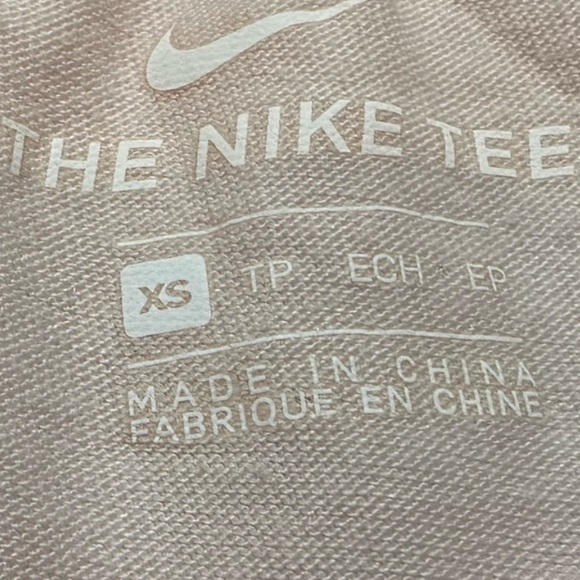 🌼5 for 30🌼 Nike: Retro-Style Light Pink Top. Size XS - Picture 5 of 6